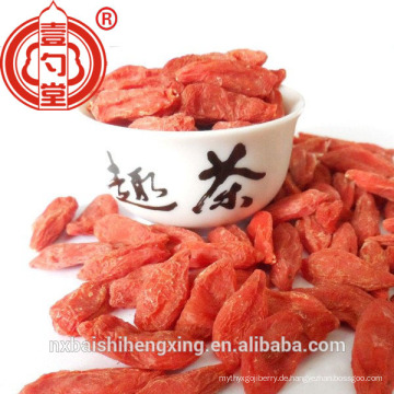 Organische getrocknete Frucht Ningxia Goji Beere